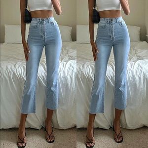 PRINCESS POLLY ANGELA CROPPED JEANS